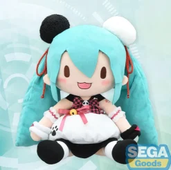 Character Vocal Series 01: - Hatsune Miku Plüschfigur / Fuwa Petit - Panda Bun LL: Sega-