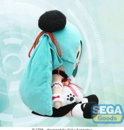 Character Vocal Series 01: - Hatsune Miku Plüschfigur / Fuwa Petit - Panda Bun LL: Sega-