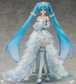 Character Vocal Series 01 - Hatsune Miku Statue / Wedding Dress Version: FREEing