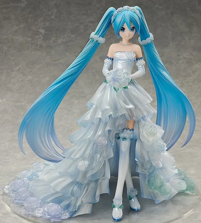 Character Vocal Series 01 - Hatsune Miku Statue / Wedding Dress Version: FREEing