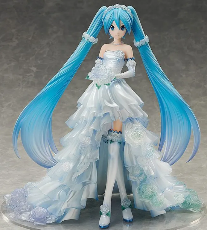 Character Vocal Series 01 - Hatsune Miku Statue / Wedding Dress Version: FREEing