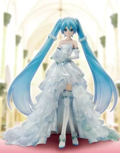 Character Vocal Series 01 - Hatsune Miku Statue / Wedding Dress Version: FREEing