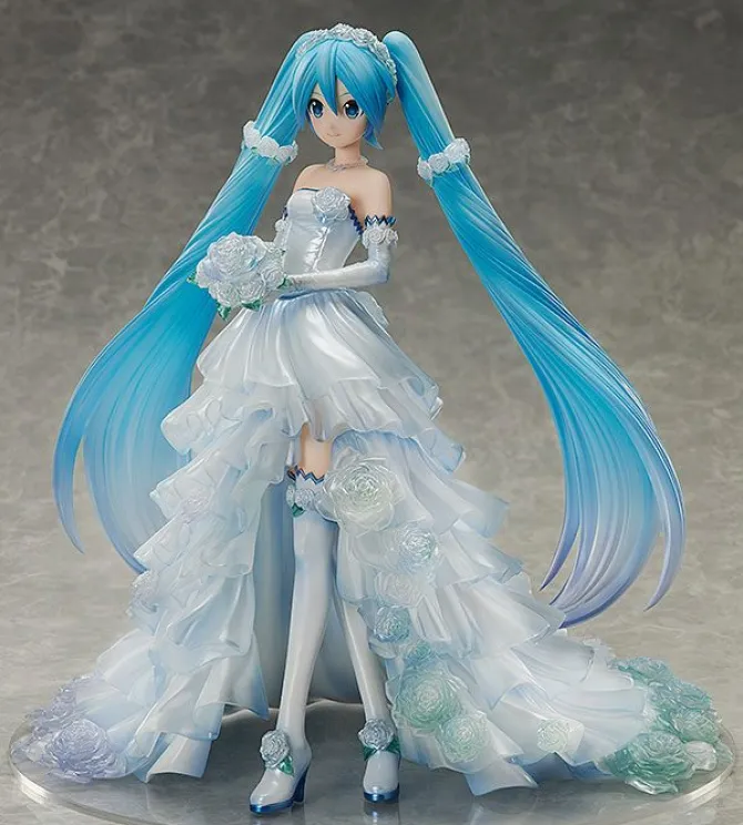 Character Vocal Series 01 - Hatsune Miku Statue / Wedding Dress Version: FREEing