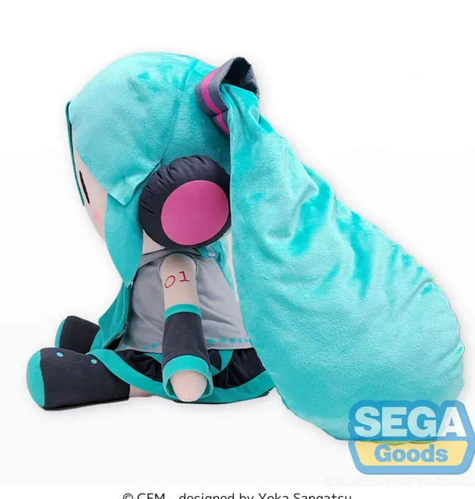 Character Vocal Series 01- Hatsune Miku Plüschie / Dodeka Jumbo: Sega