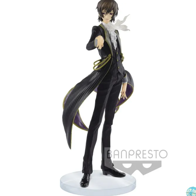 Code Geass Lelouch of the Rebellion - Lelouch Lamperouge Figur - EXQ: Banpresto