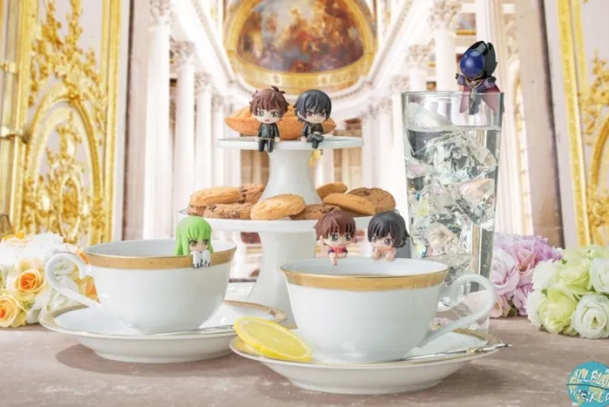 Code Geass: Lelouch of the Rebellion - 7er Minifigurenset - Ochatomo Serie / On The Glass: MegaHouse