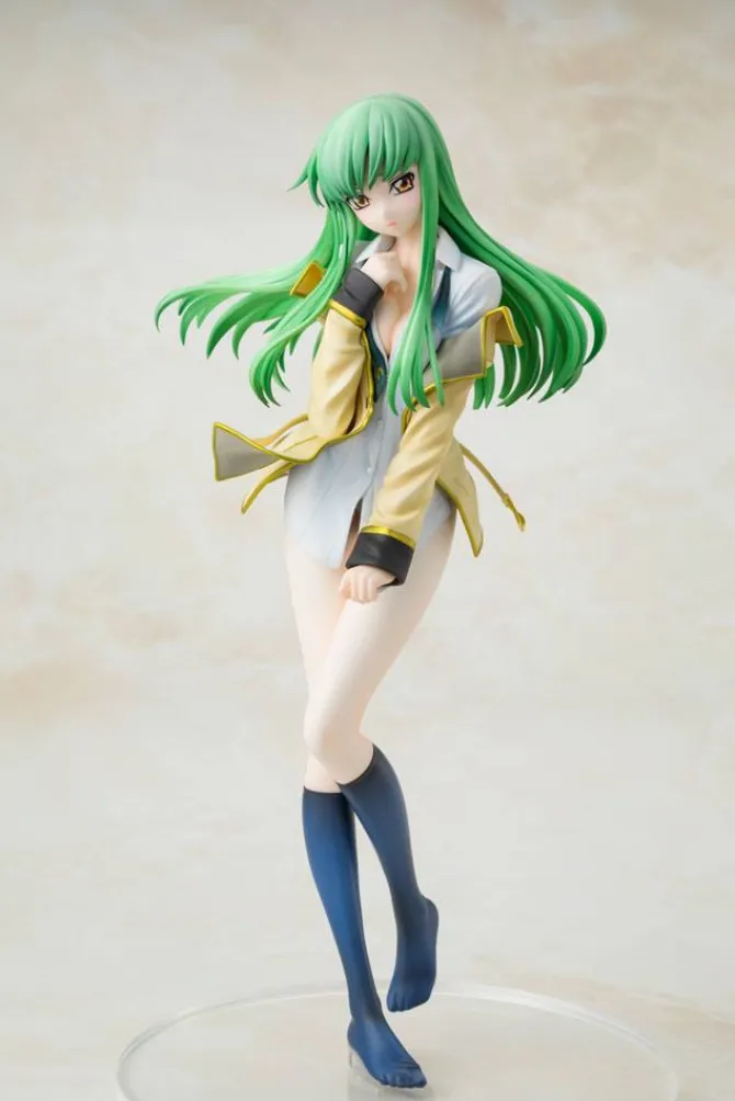 Code Geass: Lelouch of the Rebellion - C.C. Statue / Ashford Academy Uniform Version: Kadokawa