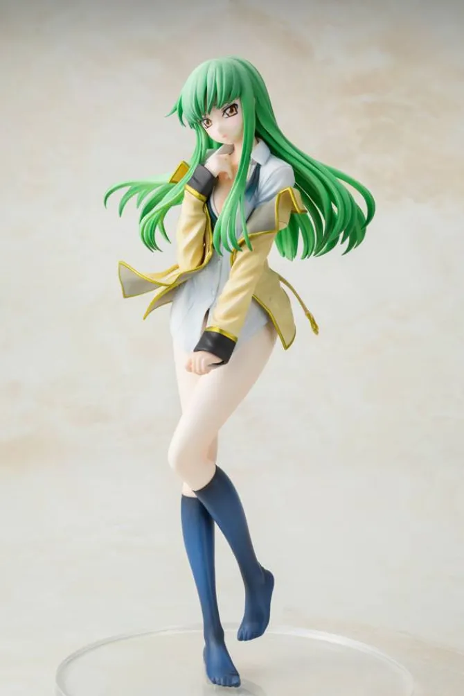 Code Geass: Lelouch of the Rebellion - C.C. Statue / Ashford Academy Uniform Version: Kadokawa