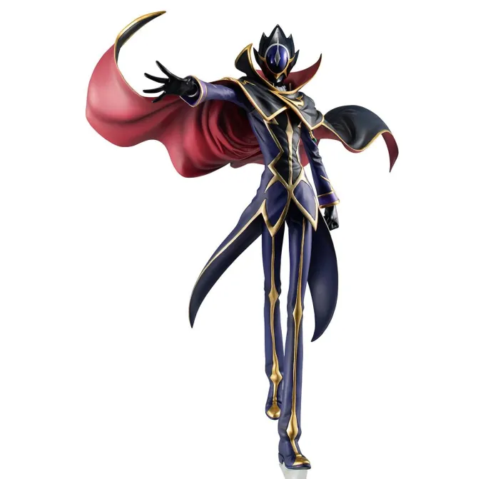 Code Geass: Resurrection Lelouch - Zero Statue / G.E.M.: MegaHouse