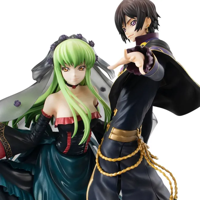 Code Geass: Resurrection Lelouch - C.C. & L.L. Statue - G.E.M. Series: MegaHouse