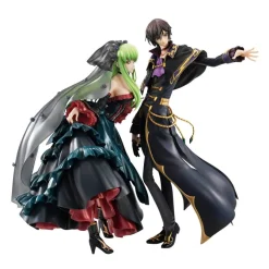 Code Geass: Resurrection Lelouch - C.C. & L.L. Statue - G.E.M. Series: MegaHouse