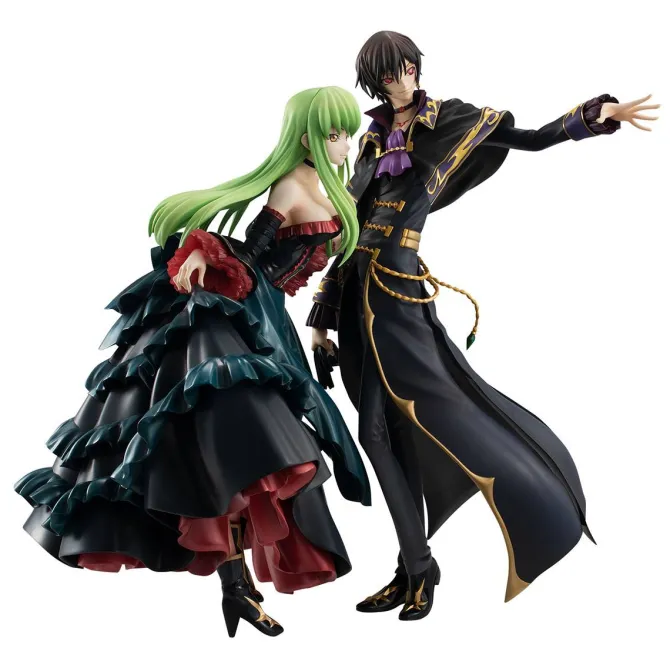 Code Geass: Resurrection Lelouch - C.C. & L.L. Statue - G.E.M. Series: MegaHouse