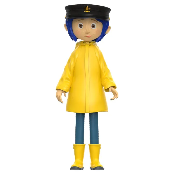 Coraline - Coraline Actionfigur / Supersize Vinyl - with Hat (Button Eyes): Super7