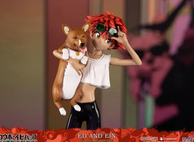 Cowboy Bebop - Ed & Ein Statue: First 4 Figures
