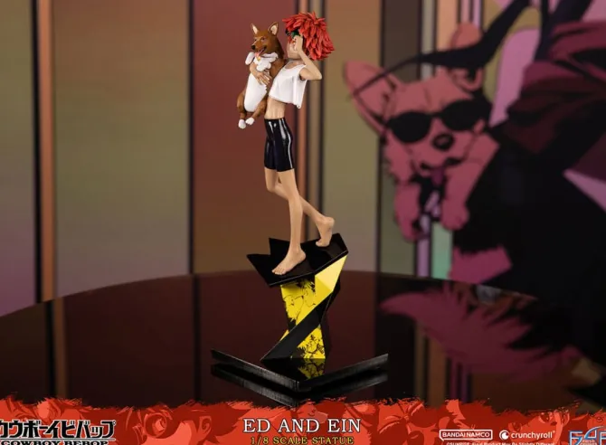 Cowboy Bebop - Ed & Ein Statue: First 4 Figures