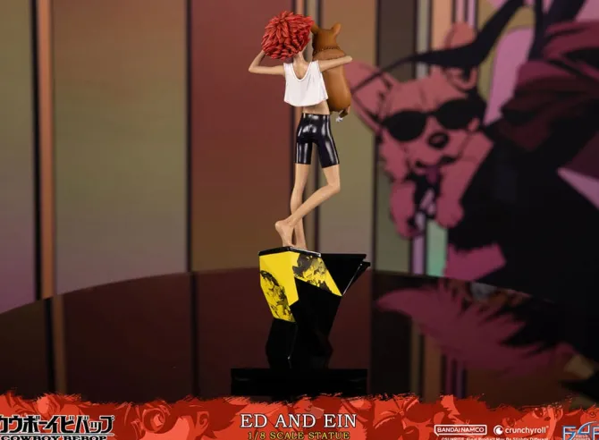 Cowboy Bebop - Ed & Ein Statue: First 4 Figures