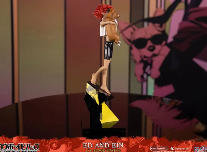 Cowboy Bebop - Ed & Ein Statue: First 4 Figures