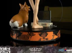 Cowboy Bebop - Ed & Ein Statue: First 4 Figures
