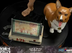 Cowboy Bebop - Ed & Ein Statue: First 4 Figures