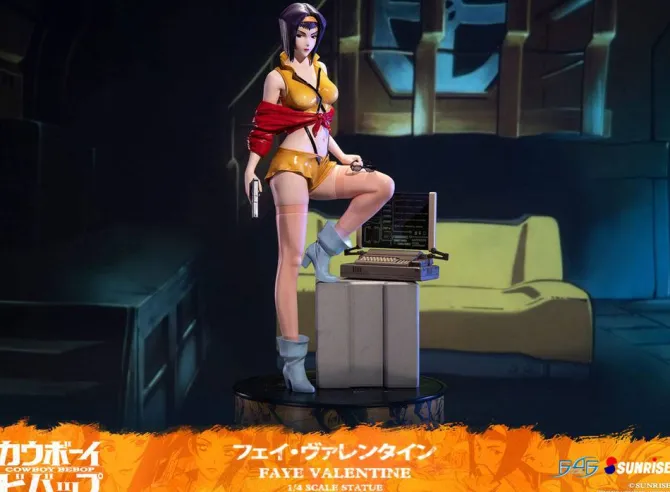 Cowboy Bebop - Faye Valentine Statue: First 4 Figures