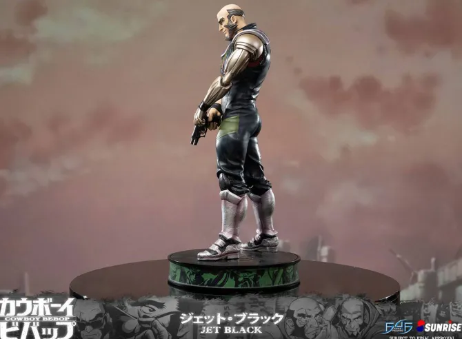 Cowboy Bebop - Jet Black Statue: First 4 Figures