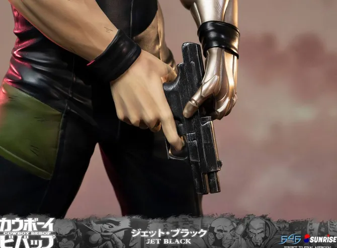 Cowboy Bebop - Jet Black Statue: First 4 Figures