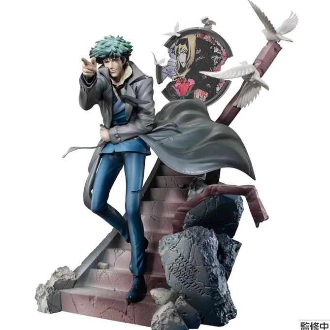 Cowboy Bebop - 2nd GIG Spike Spiegel Daybreak Statue: MegaHouse