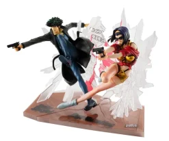 Cowboy Bebop - Spike Spiegel & Faye Valentine Statue - 1st GIG: MegaHouse