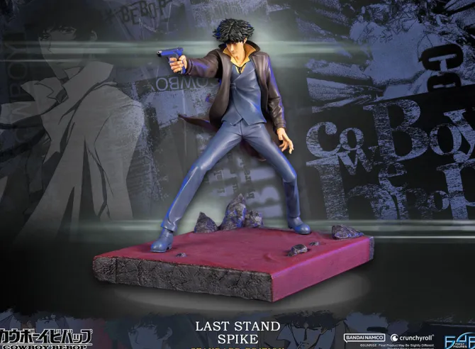 Cowboy Bebop - Spike Statue / Last Stand: First 4 Figures