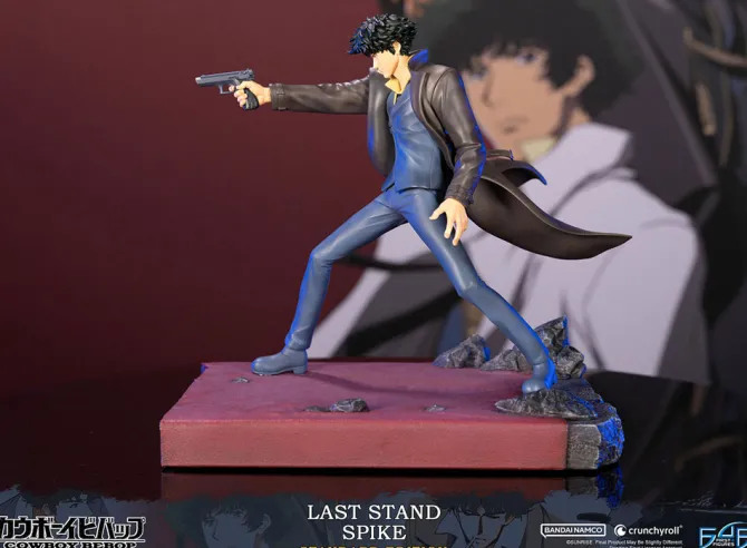 Cowboy Bebop - Spike Statue / Last Stand: First 4 Figures