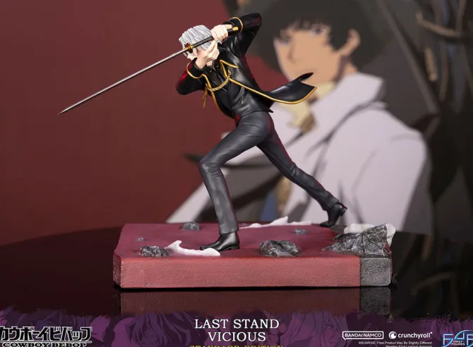 Cowboy Bebop - Vicious Statue / Last Stand: First 4 Figures