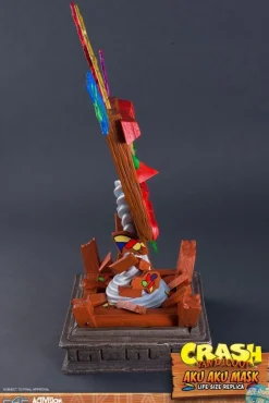 Crash Bandicoot - Aku Aku Maske Life-Size Replika: First 4 Figures