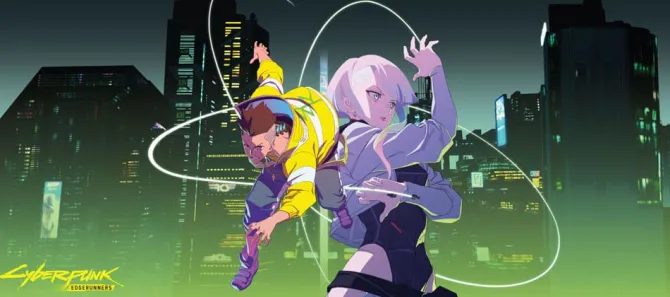 Cyberpunk: Edgerunners - Keyart XXL Mauspad: DEVplus