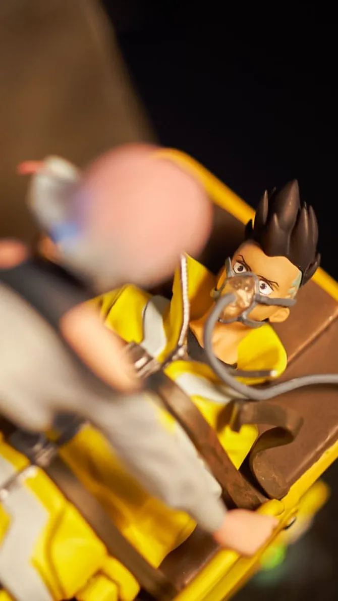 Cyberpunk: Edgerunners - Lucy & David Runaway Statue: Neamedia Icons