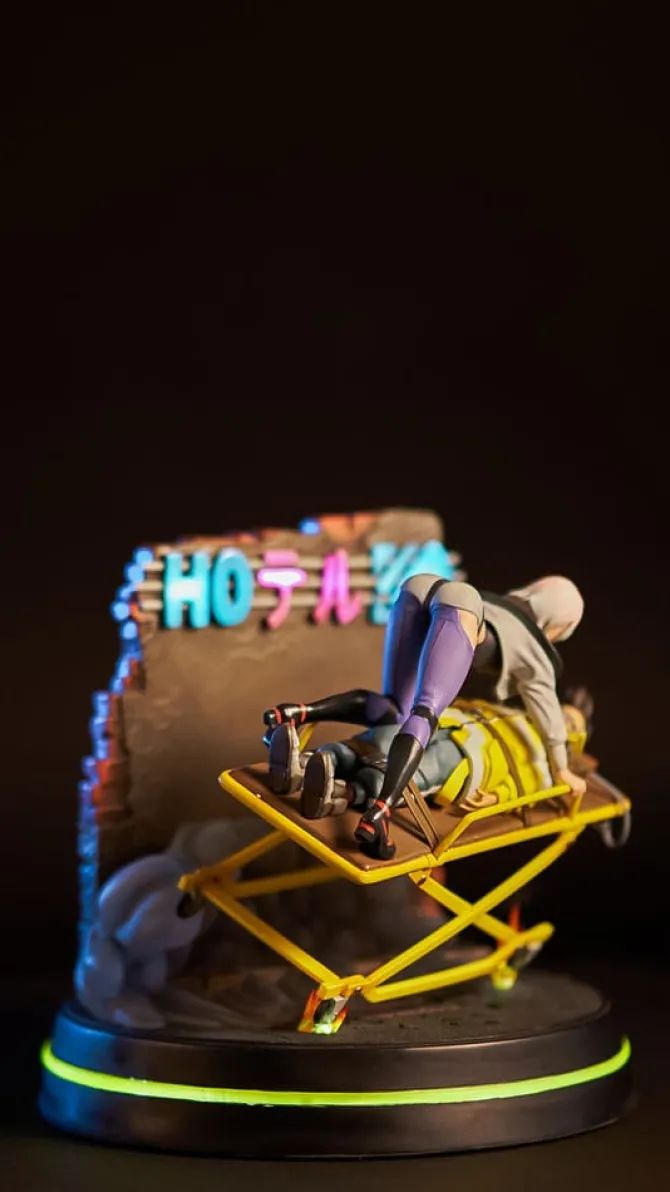 Cyberpunk: Edgerunners - Lucy & David Runaway Statue: Neamedia Icons