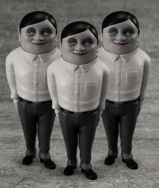 Dandadan - 3er-Pack Alien Serpo / Occultic Sofubi Collection Vinyl Figuren: MegaHouse