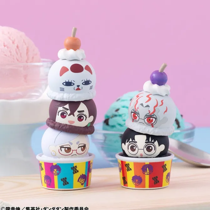 Dandadan - Sammelfiguren 6er-Pack (with gift) / Tsumichen Stack up & Change: Megahouse