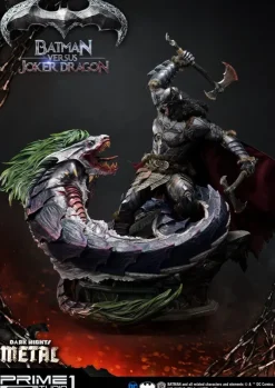 Dark Nights: Metal - Batman Versus Joker Dragon Statuen: Prime 1 Studio