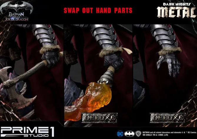 Dark Nights: Metal - Batman Versus Joker Dragon Statue / Deluxe Version: Prime 1 Studio