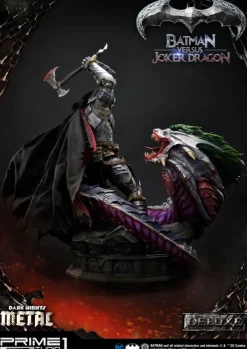 Dark Nights: Metal - Batman Versus Joker Dragon Statue / Deluxe Version: Prime 1 Studio