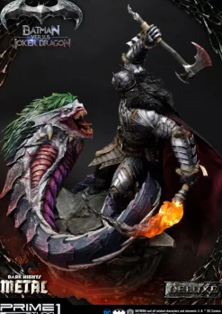 Dark Nights: Metal - Batman Versus Joker Dragon Statue / Deluxe Version: Prime 1 Studio
