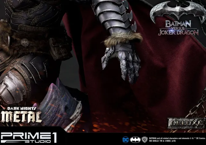 Dark Nights: Metal - Batman Versus Joker Dragon Statue / Deluxe Version: Prime 1 Studio