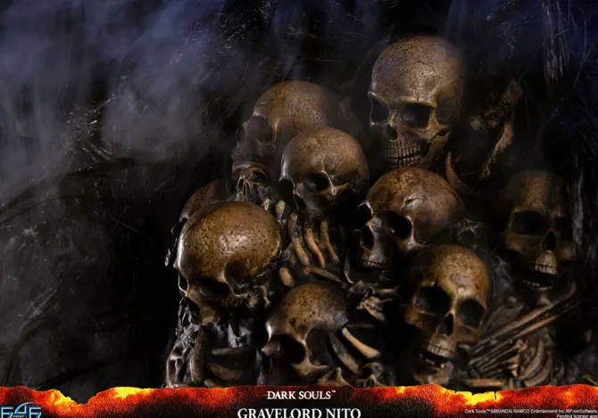 Dark Souls - Gravelord Nito Statue: First 4 Figures