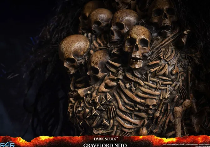 Dark Souls - Gravelord Nito Statue: First 4 Figures