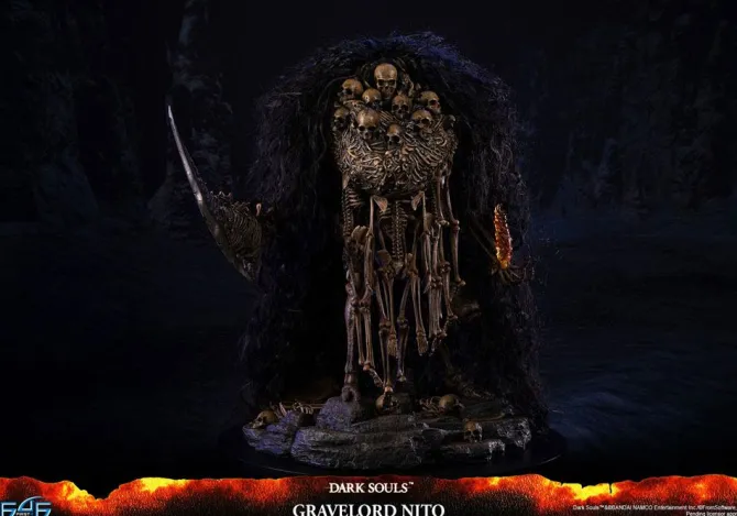 Dark Souls - Gravelord Nito Statue: First 4 Figures