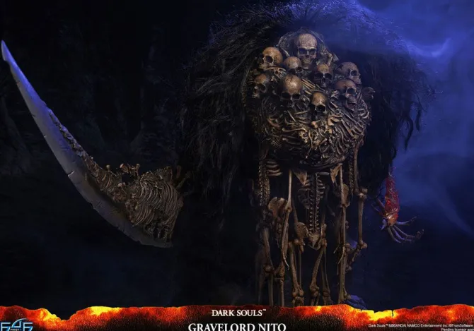 Dark Souls - Gravelord Nito Statue: First 4 Figures
