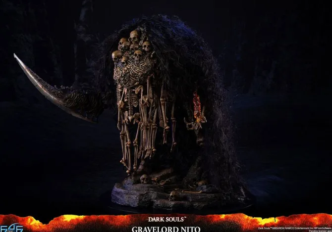 Dark Souls - Gravelord Nito Statue: First 4 Figures