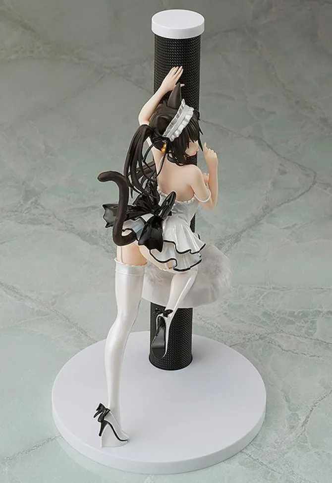 Date A Live - Kurumi Tokisaki Statue / White Cat Version: Kadokawa