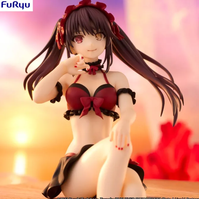Date A Live - Kurumi Tokisaki Statue / Noodle Stopper - Swimsuit Ver.: Furyu
