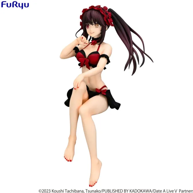 Date A Live - Kurumi Tokisaki Statue / Noodle Stopper - Swimsuit Ver.: Furyu